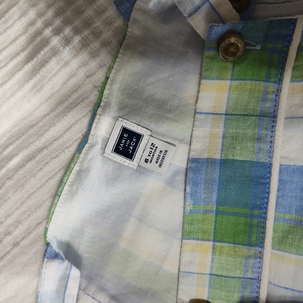 Janie and Jack baby boy size 6-12m 5 pc lot - Picture 8 of 12